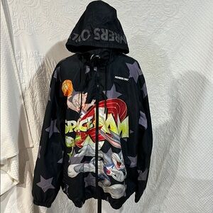 Members Only Space Jam‎ windbreaker, size extra large